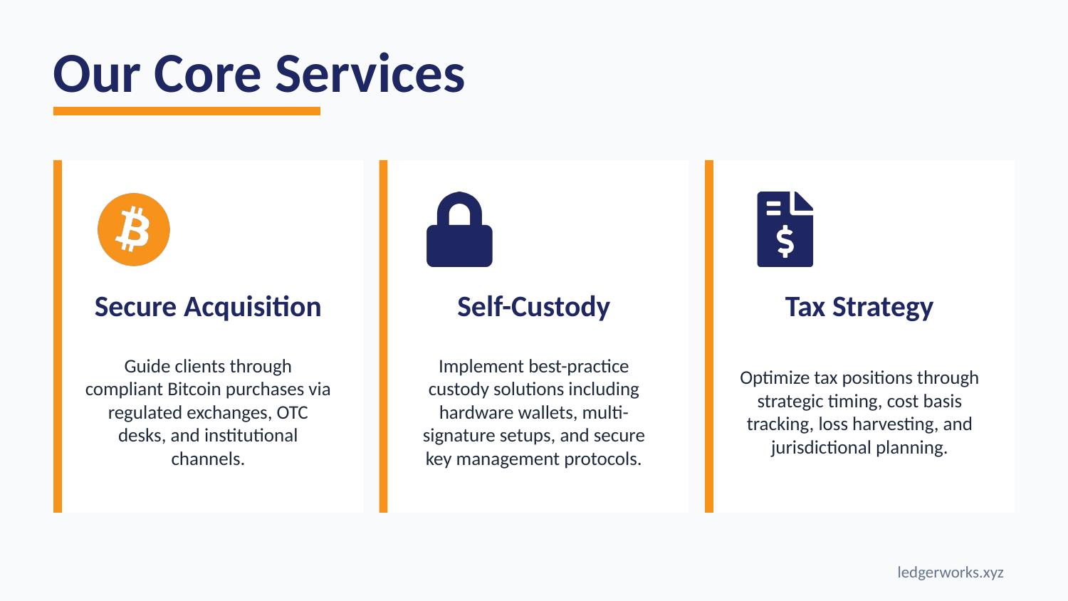 Our Core Services