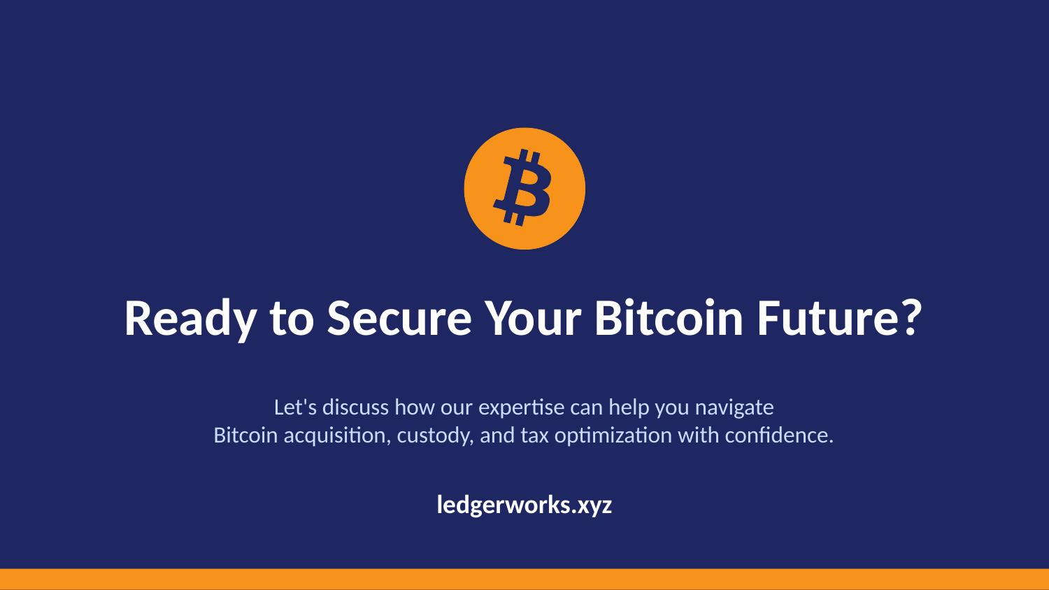 Ready to Secure Your Bitcoin Future